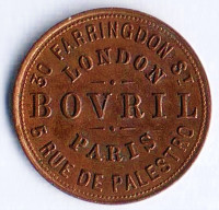 Рекламный жетон компании "BOVRIL" (I), Великобритания.