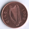 Монета 2 пенса. 1996 год, Ирландия.