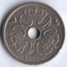 Монета 2 кроны. 1993 год, Дания. LG;JP;A.