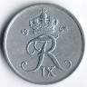 Монета 2 эре. 1964(C;S) год, Дания.