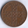 Монета 1 эскудо. 1971 год, Португалия.