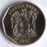 20 центов. 1997 год, ЮАР.