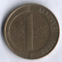 1 марка. 1993 год, Финляндия.