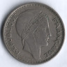 Монета 100 франков. 1950 год, Алжир.