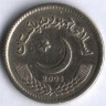 Монета 2 рупии. 2003 год, Пакистан.