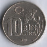10000 лир. 1995 год, Турция.