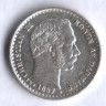 Монета 10 эре. 1897 год, Дания. VBP.