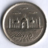 Монета 2 рупии. 2001 год, Пакистан.