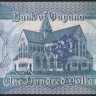 Банкнота 100 долларов. 1999 год, Гайана.
