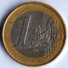 Монета 1 евро. 2001 год, Франция.