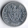 Монета 5 баней. 2002 год, Молдова.