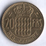 Монета 20 франков. 1951 год, Монако.