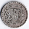 Монета 25 сентаво. 1939(p) год, Доминиканская Республика.