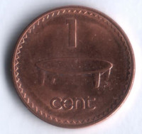 1 цент. 1992 год, Фиджи.