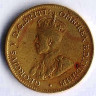 Монета 3 пенса. 1920(KN) год, Британская Западная Африка.