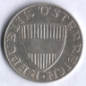 Монета 10 шиллингов. 1957 год, Австрия.