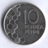 10 пенни. 1994 год, Финляндия.