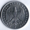 Монета 200 марок. 1923 год (D), Веймарская республика.