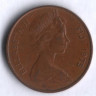 2 цента. 1975 год, Фиджи.