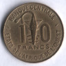 Монета 10 франков. 1979 год, Западно-Африканские Штаты.