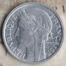 Монета 2 франка. 1946 год, Франция.