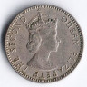 Монета 25 центов. 1973 год, Сейшельские острова.