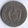 Монета 5 сентесимо. 1975 год, Панама.