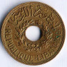 Монета 2-1/2 пиастра. 1940 год, Сирия.