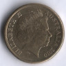 Монета 2 доллара. 2010 год, Австралия.