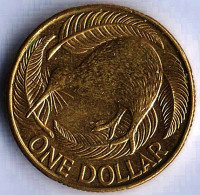 Монета 1 доллар. 2019 год, Новая Зеландия. Монета 1 доллар. 2019 год, Новая Зеландия.