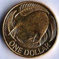 Монета 1 доллар. 2020 год, Новая Зеландия. Монета 1 доллар. 2020 год, Новая Зеландия.