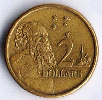 Монета 2 доллара. 1992 год, Австралия. Монета 2 доллара. 1992 год, Австралия.