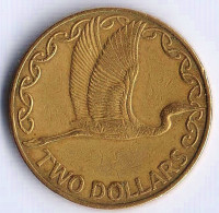 Монета 2 доллара. 1999 год, Новая Зеландия. Монета 2 доллара. 1999 год, Новая Зеландия.